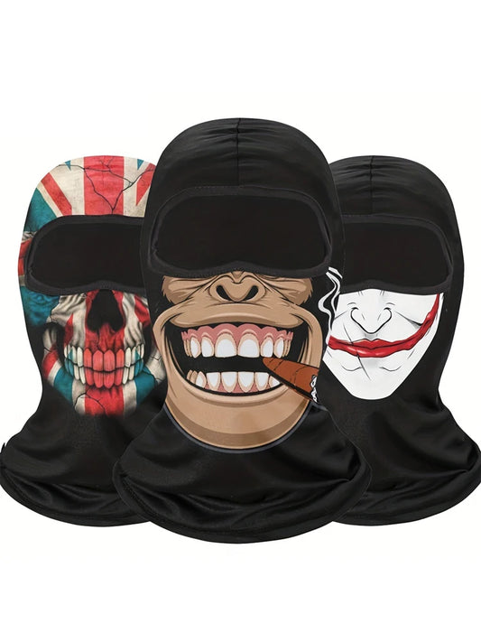 1pc Balaclava Face Mask Clown Ghost Skull Mask