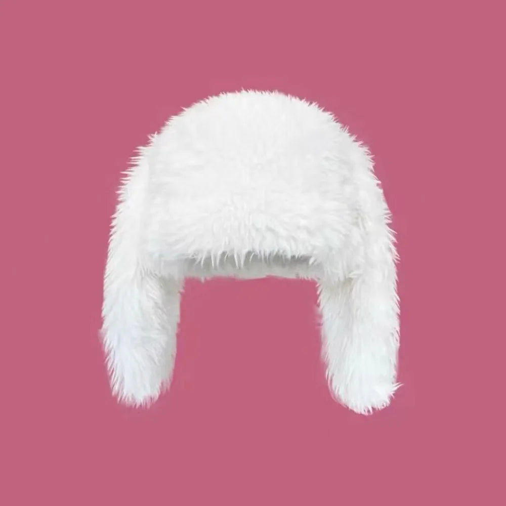 Women's hat bomber ski mask winter hat