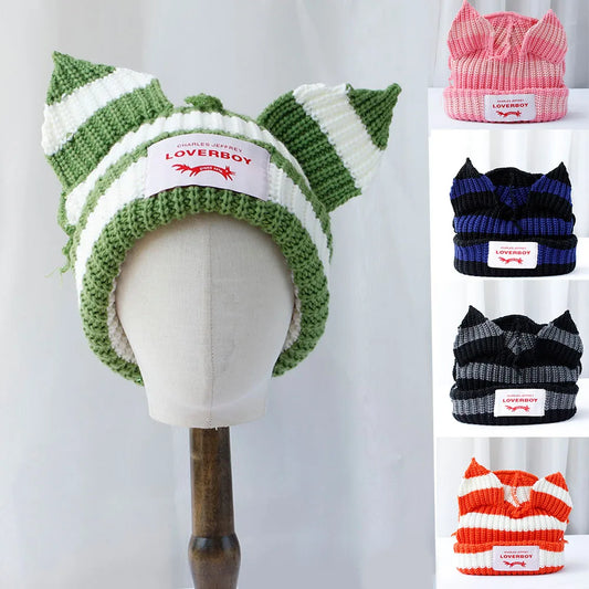 Hat Crochet Knitted Hat Costume Beanie Hats Women